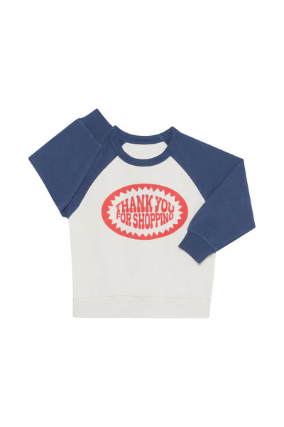 Bonds Kids Soft Threads Pullover - Bastille Blue & Marscapone