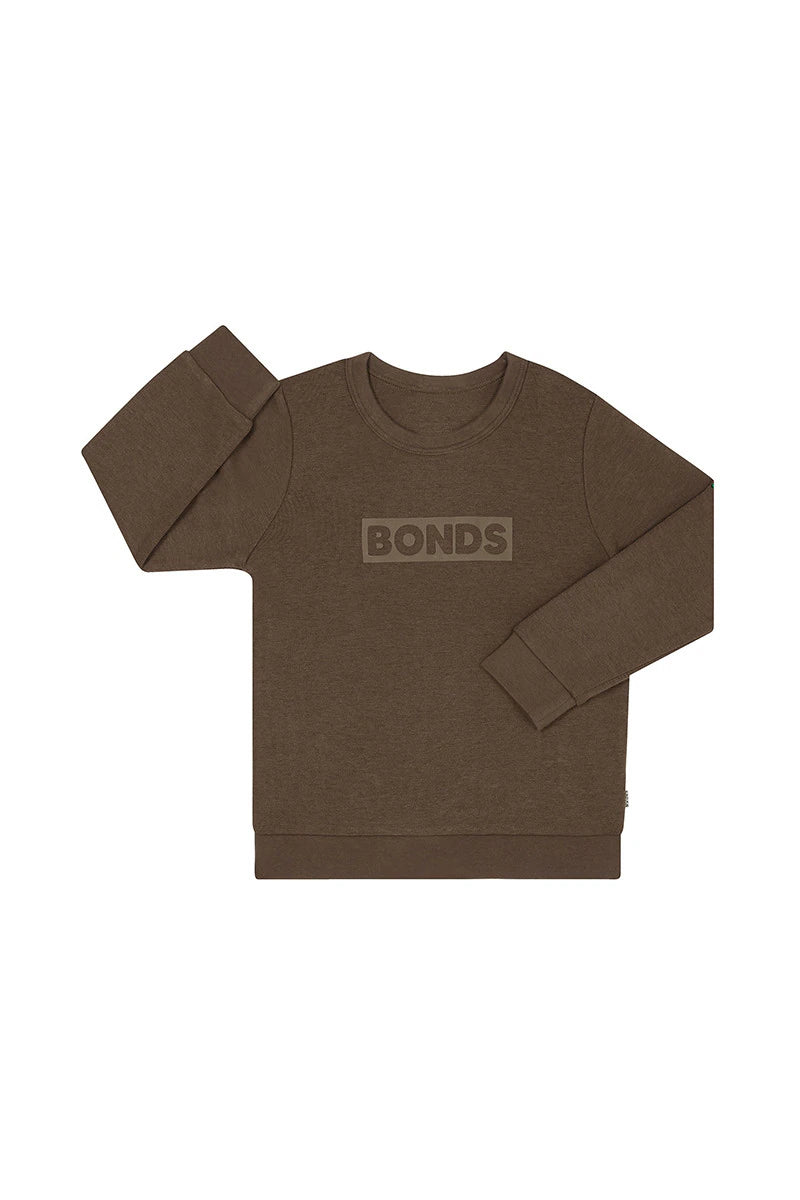 Bonds Kids Tech Sweats Pullover - Rosewood Oddity