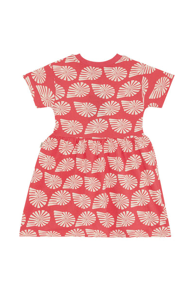 Bonds Kids Tee Dress - Seashell Symphony Red