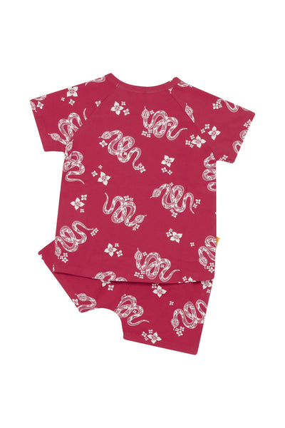 Bonds Kids Tee Sleep Set - Year Of The Snake Red