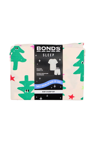 Bonds Kids Tee Sleep Set - Twinkle Tree Sesame Seed