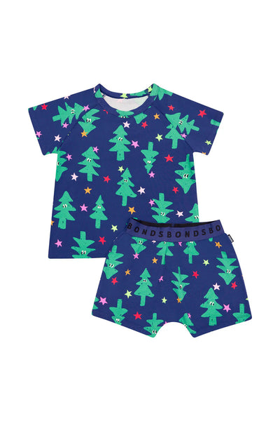 Bonds Kids Tee Sleep Set - Twinkle Tree Navy