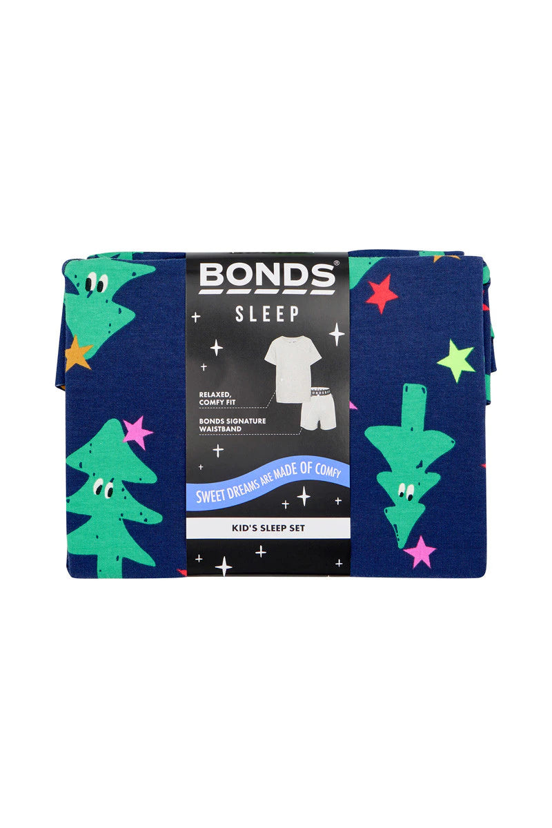 Bonds Kids Tee Sleep Set - Twinkle Tree Navy