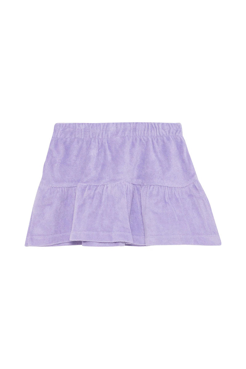 Bonds Kids Terry Towelling Skirt - Lilac Ice