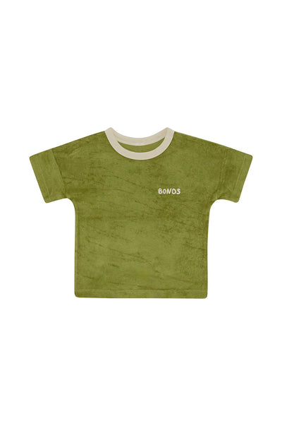 Bonds Kids Terry Towelling Tee - Jungle Fever