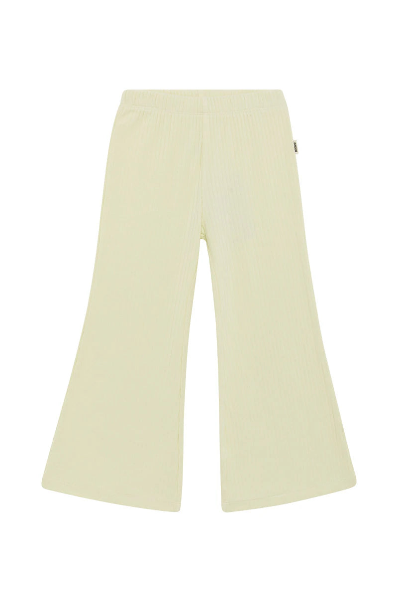 Bonds Kids Wide Rib Flare Pant - Post Yellow