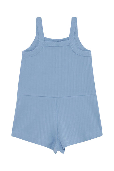 Bonds Kids Wide Rib Rompers - Blueberry Cream