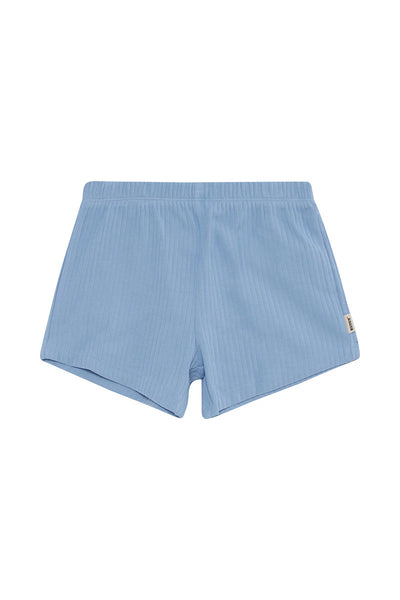 Bonds Kids Wide Rib Short - Blueberry Cream