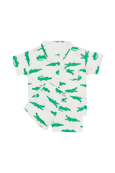 Bonds Kids Woven Sleep Set - Crocodile Stomp