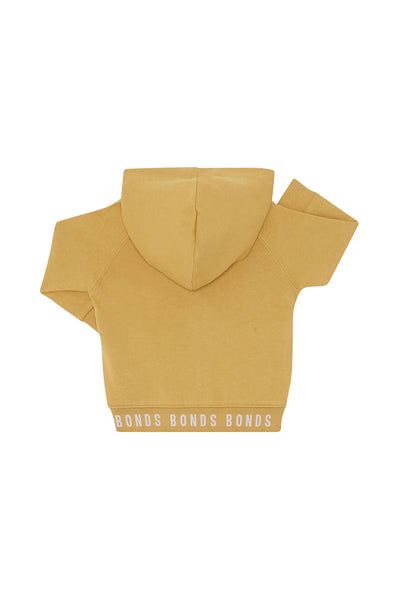 Bonds Logo Fleece Hoodie - Mustard Rush
