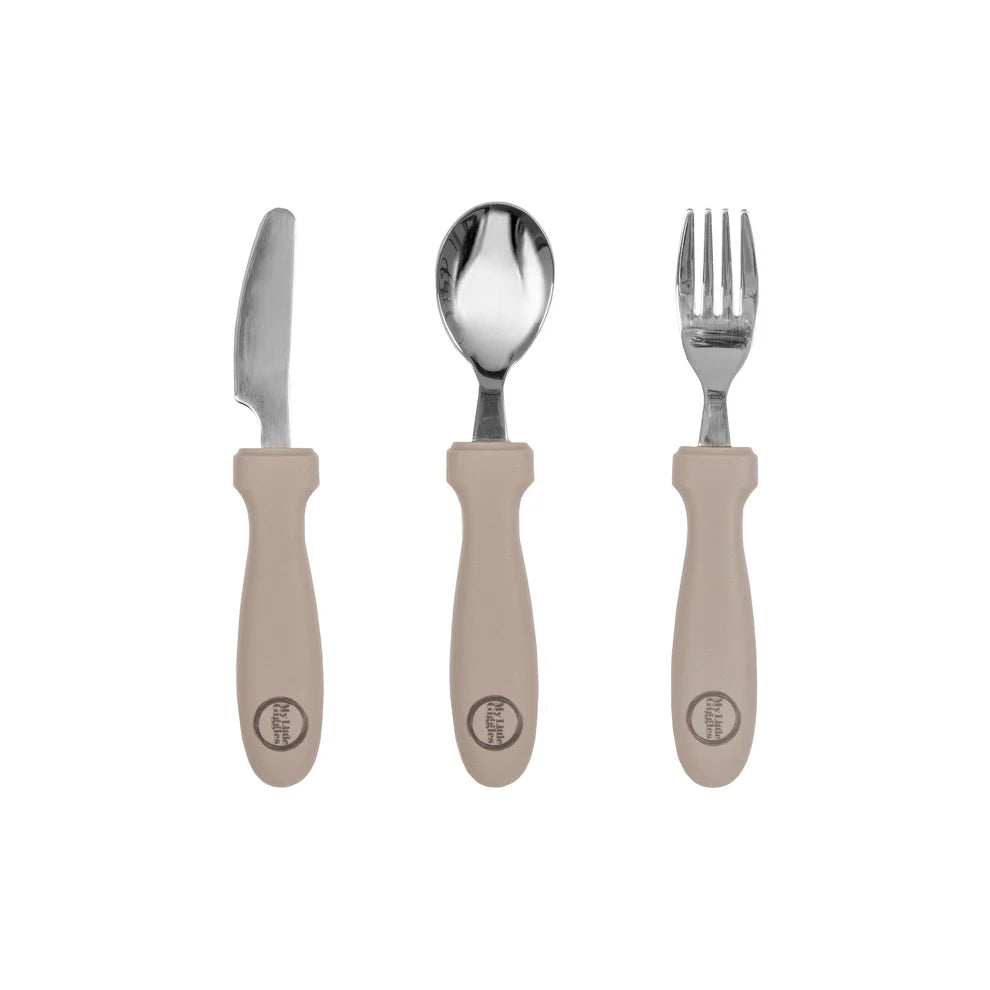 My Little Giggles My Little Cutlery Set - Sand