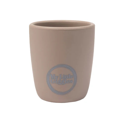 My Little Giggles Silicone Mini Drinking Cup - Sand