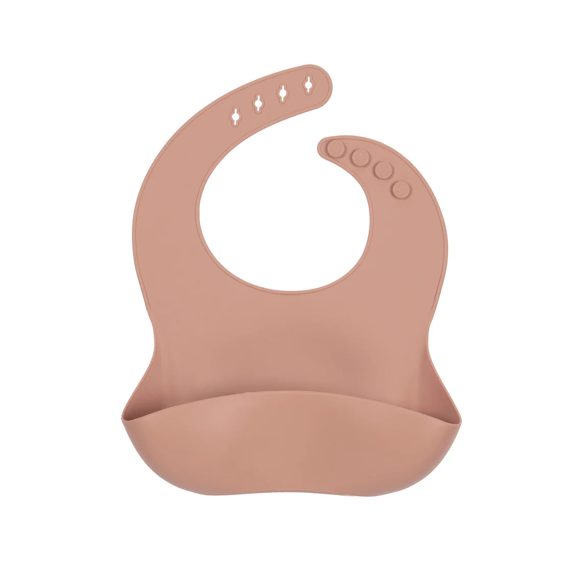 My Little Giggles Silicone My Little Bib - Muted