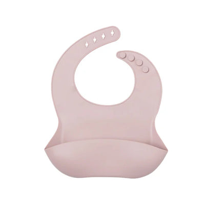 My Little Giggles Silicone My Little Bib - Dusty Lilac