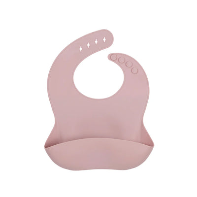 My Little Giggles Silicone My Little Bib - Peach