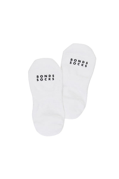 Bonds Womens Originals No Show Footlet 2 Pack - White