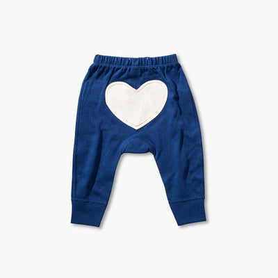 Sapling Child Mountain Bear Blue Heart Pants