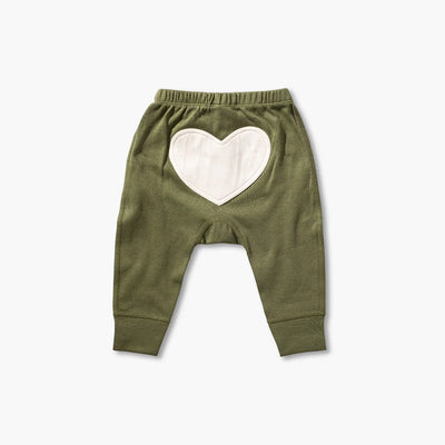 Sapling Child Mistletoe Green Heart Pants