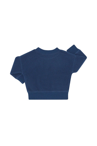 Bonds Baby Teddy Fleece Pullover - Bastille Blue