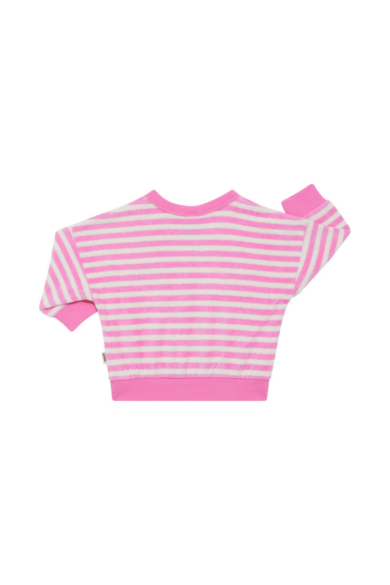 Bonds Terry Pullover - Blind Blossom Bretton Stripe