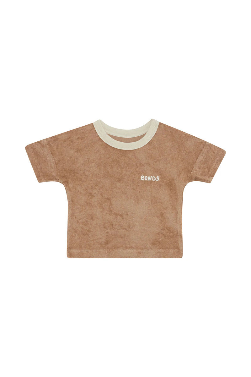 Bonds Terry Towel Tee - Almond Latte