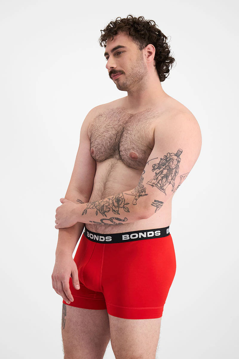 Bonds Men's Total Package Trunk - Fire Engine