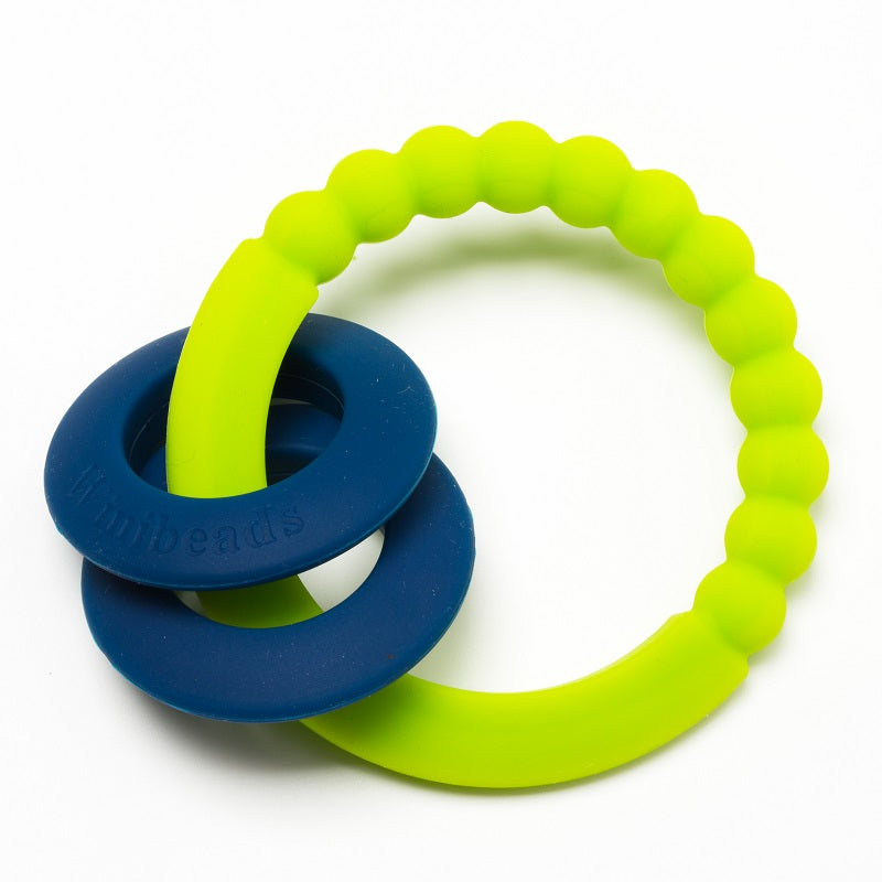 Winibeads Chartreuse & Navy Winiteether