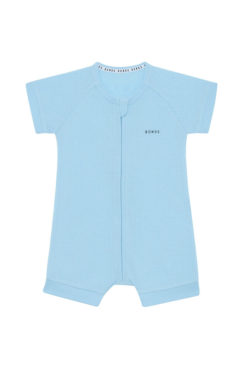 Bonds Waffle Romper - Airbourne