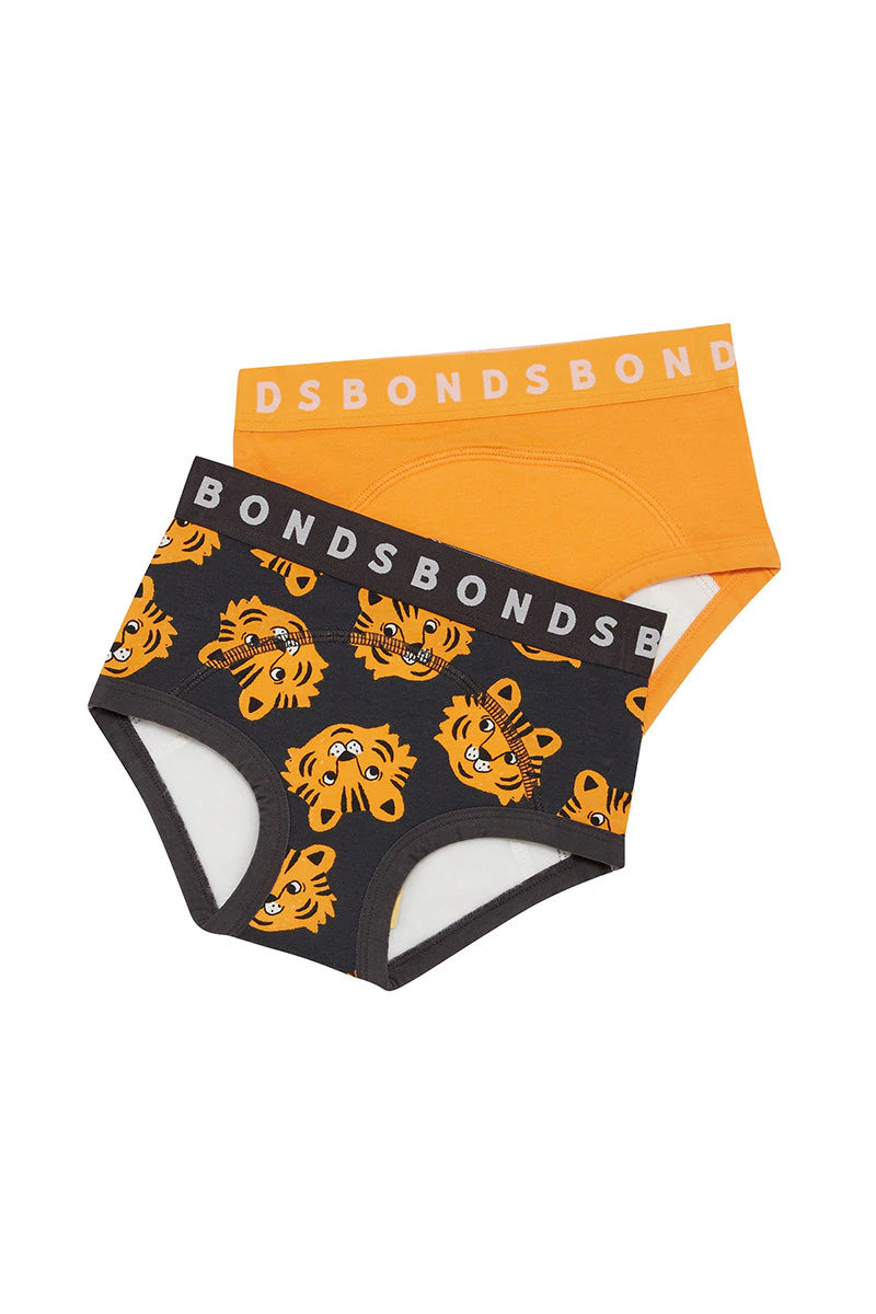 Bonds Whoopsies Toilet Training Undies 2 Pack - Cheeto/Cantaloupe