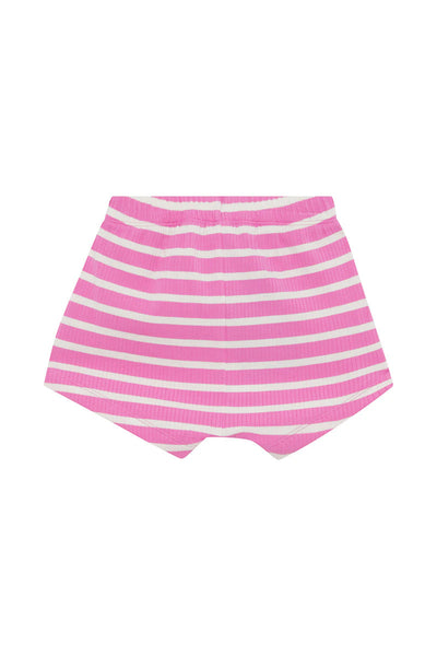 Bonds Wide Needle Rib Short - Lolly Ice Pink/Marscapone