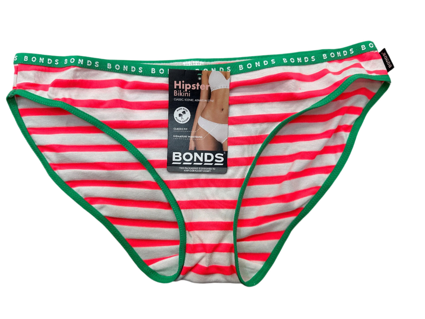 Bonds Womens Hipster Bikini - Stripe