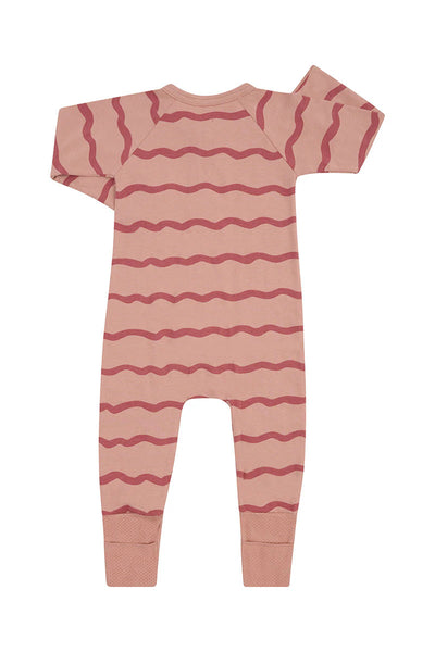 Bonds Wondercool Zip Wondersuit - Squiggly Ceramic Dust