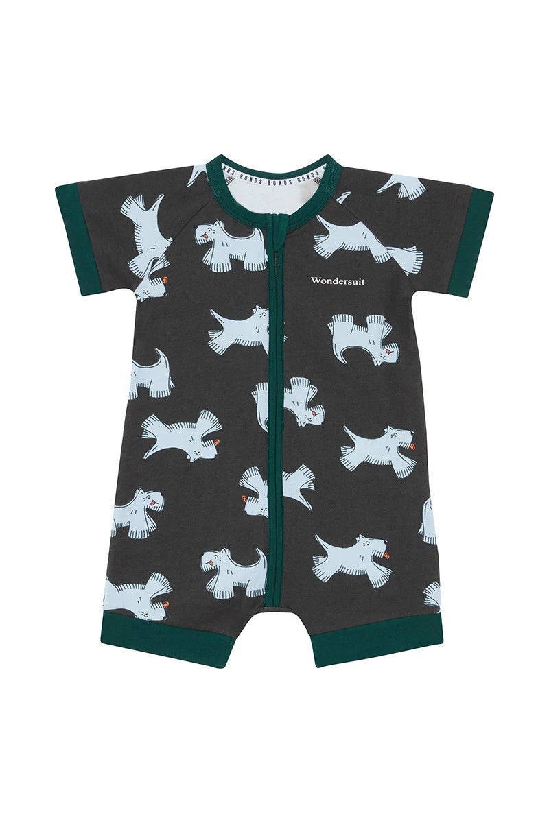 Bonds Zip Romper - Bob The Dog La Femme Nikita/Blue