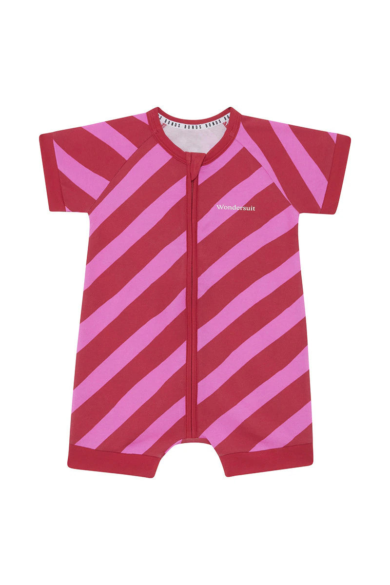 Bonds Zip Romper - Wrapped Up Hyper Candy Pink