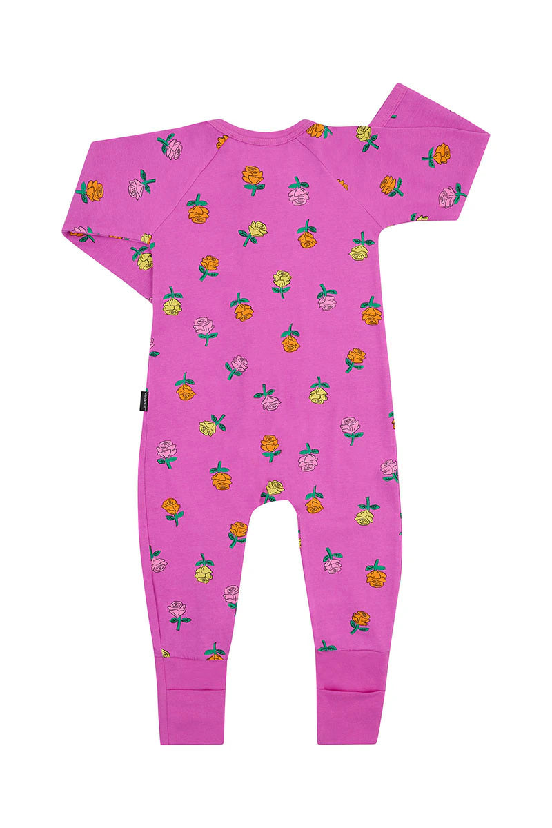 Bonds Zip Wondersuit - Rose Garden Purple