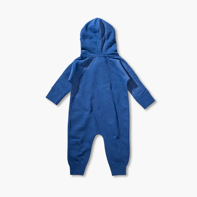 Sapling Child Organic Mountain Bear Blue Winter Zipsuit