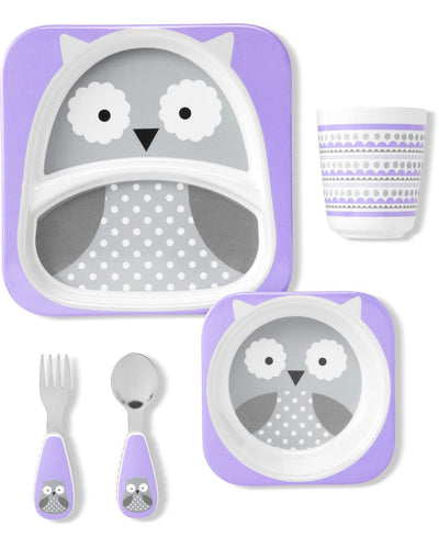 Skip Hop Zoo Mealtime Gift Set - Winter Owl