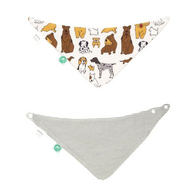 All 4 Ella Reversible Bandana Bibs 2 Pack  - Dog Breed