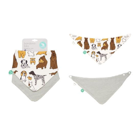 All 4 Ella Reversible Bandana Bibs 2 Pack  - Dog Breed