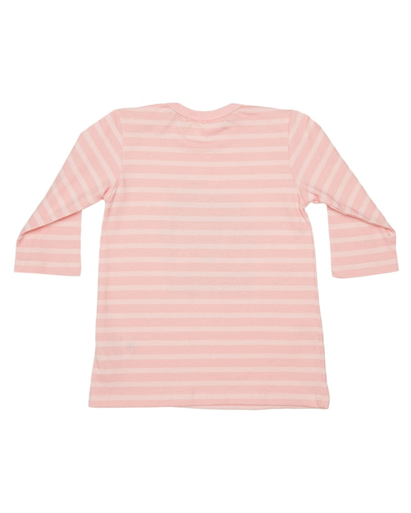 Pumpkin Patch Baby Summer Dream Long Sleeve Jersey Dress - Pink Stripe