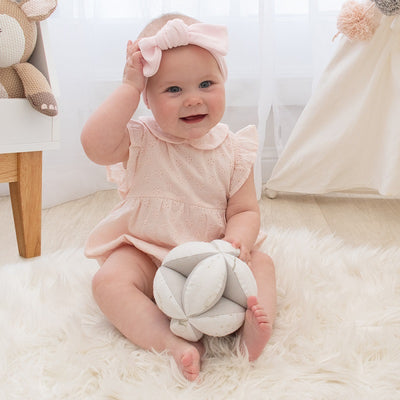Living Textiles Organic Baby Sensory Ball - Dandelion