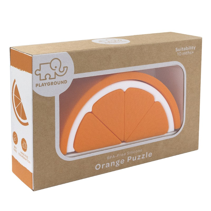 Playground Silicone Orange Puzzle