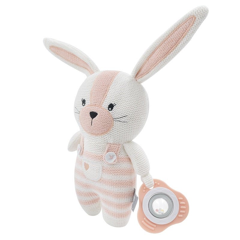 Living Textiles Huggable Activity Toy - Bunny
