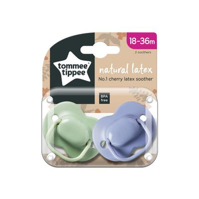 Tommee Tippee Cherry Latex Soother 18-36m 2 Pack