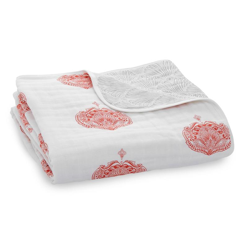 Aden and Anais Classic Muslin Dream Blanket - Paisley Multi