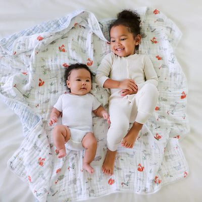 Aden and Anais Classic Dream Blanket - Naturally Eco Forest