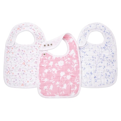 Aden and Anais Classic Snap Bibs 3 Pack - Ma Fleur