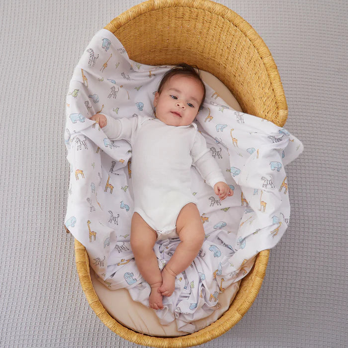 Aden And Anais Comfort Knit Newborn Swaddle Blanket Jungle Jammin Outlet Shop For Kids