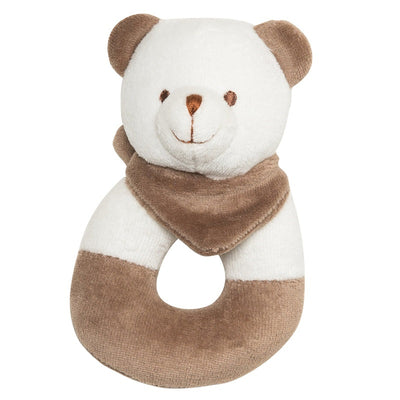 Emotion & Kids Bobby Bear Brown Rattle