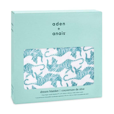 Aden and Anais Classic Dream Blanket - Dancing Tigers